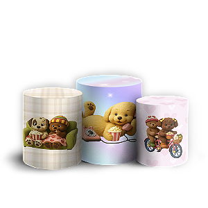 Trio Cilindro - Bobbie Goods - Sublimado 3D