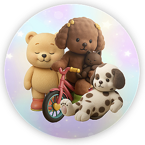 Painel Redondo - Bobbie Goods - Sublimado 3D