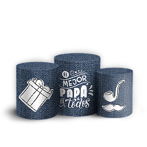 Trio Cilindro - Dia del Padre - Sublimado 3D