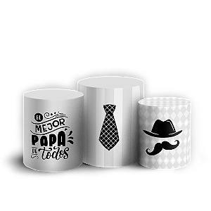 Trio Cilindro - Dia del Padre - Sublimado 3D
