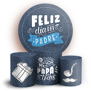 KIT Redondo e Trio - Dia del Padre - Sublimado 3D