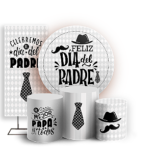 KIT Redondo Trio e Faixa - Dia del Padre  - Sublimado 3D