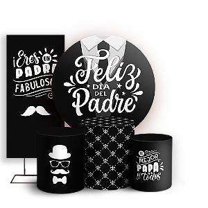 KIT Redondo Trio e Faixa - Dia del Padre  - Sublimado 3D