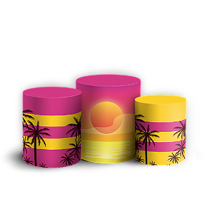 Trio Cilindro - Tardezinha - Sublimado 3D