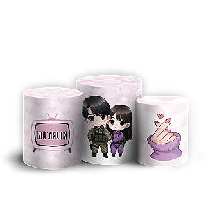 Trio Cilindro - Dorama - Sublimado 3D