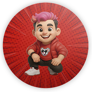 Mini Painel - Os Rosas - Sublimado 3D