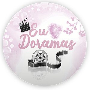 Painel Redondo - Dorama - Sublimado 3D