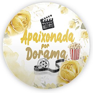 Painel Redondo - Dorama - Sublimado 3D