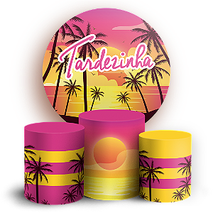 KIT Redondo e Trio - Tardezinha - Sublimado 3D