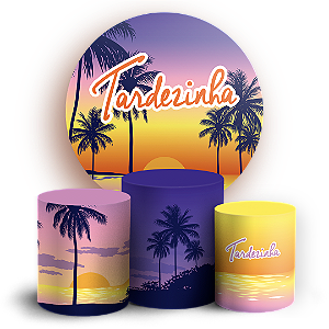 KIT Redondo e Trio - Tardezinha - Sublimado 3D