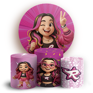 KIT Redondo e Trio - Os Rosas - Sublimado 3D