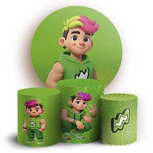 KIT Redondo e Trio - Os Rosas - Sublimado 3D