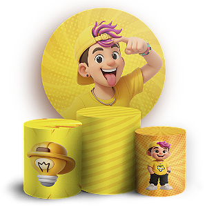 KIT Redondo e Trio - Os Rosas - Sublimado 3D