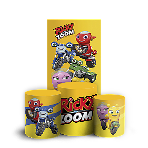 Faixa Lateral e Trio Cilindro Sublimado 3D Vest Facil - Ricky Zoom