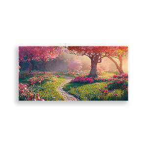 Painel Retangular - Jardim - Sublimado 3D