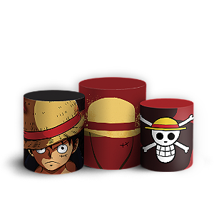 Trio Cilindro - One Piece - Sublimado 3D