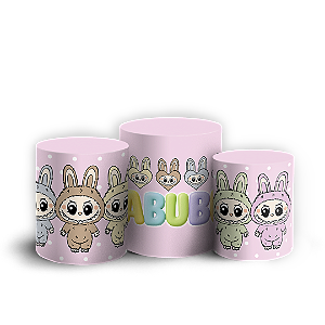 Trio Cilindro - Labubu - Sublimado 3D