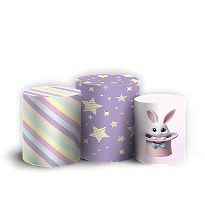 Trio Cilindro - Circo - Sublimado 3D