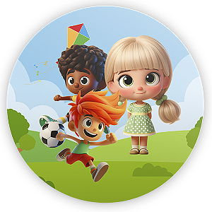 Mini Painel - Mundo Bita - Sublimado 3D