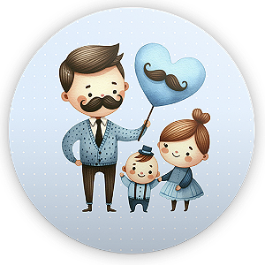 Mini Painel - Dia Dos Pais - Sublimado 3D