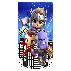Faixa Lateral - Herois Vingadores - Sublimado 3D