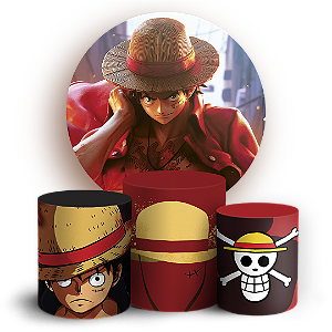 KIT Redondo e Trio - One Piece - Sublimado 3D