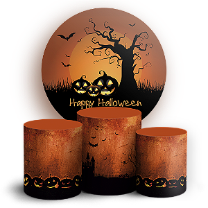 KIT Redondo e Trio - Halloween - Sublimado 3D