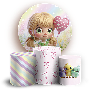 KIT Redondo e Trio - Mundo Bita - Sublimado 3D