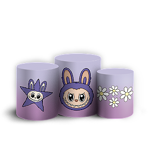 Trio Cilindro - Labubu - Sublimado 3D