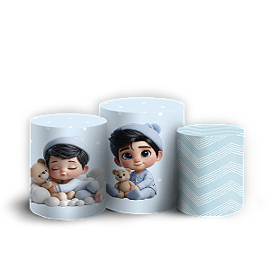 Trio Cilindro - Oh Baby - Sublimado 3D