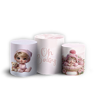 Trio Cilindro - Oh Baby - Sublimado 3D