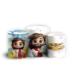 Trio Cilindro - O Maior Pintor Do Mundo - Sublimado 3D