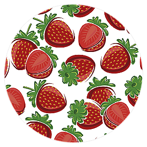 Mini Painel - Morango Do Amor - Sublimado 3D