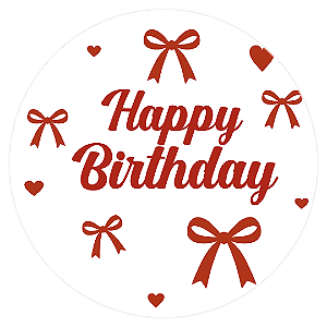 Mini Painel - Happy Birthday - Sublimado 3D