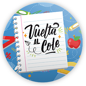 Mini Painel - Vuelta a Clases ES - Sublimado 3D