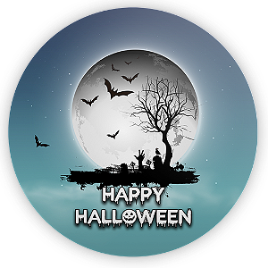 Mini Painel - Halloween - Sublimado 3D