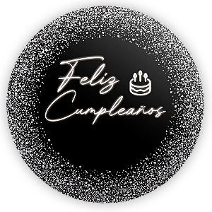 Painel Redondo - Feliz Cumpleaños ES - Sublimado 3D