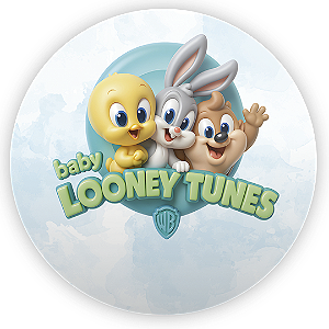 Painel Redondo - Looney Tunes - Sublimado 3D