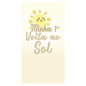 Faixa Lateral - Volta Ao Sol - Sublimado 3D