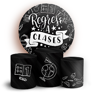 KIT Redondo e Trio - Vuelta a Clases ES - Sublimado 3D