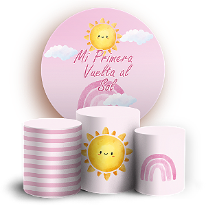 KIT Redondo e Trio - Mi Primera Vuelta al Sol ES - Sublimado 3D