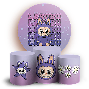 KIT Redondo e Trio - Labubu - Sublimado 3D