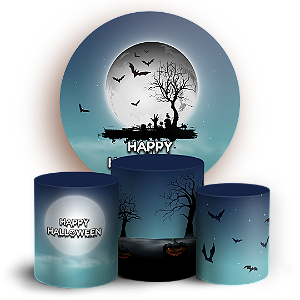 KIT Redondo e Trio - Halloween - Sublimado 3D