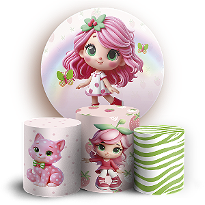 KIT Redondo e Trio - Moranguinho - Sublimado 3D