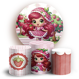 KIT Redondo e Trio - Moranguinho - Sublimado 3D