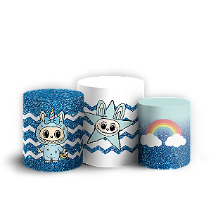 Trio Cilindro - Labubu - Sublimado 3D