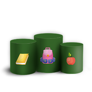 Trio Cilindro - Regreso a Clases ES - Sublimado 3D