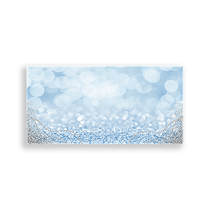 Painel Retangular - Fundo Glitter Azul By Vivi Mide - Sublimado 3D
