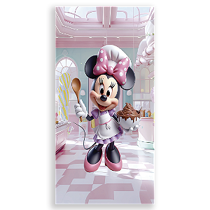 Faixa Lateral - Confeitaria Minnie By Vivi Mide - Sublimado 3D