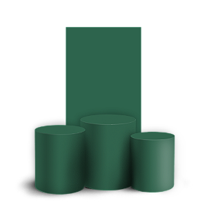 Faixa Lateral e Trio Cilindro Sublimado 3D Vest Facil - Cor Lisa Verde 27h 34v